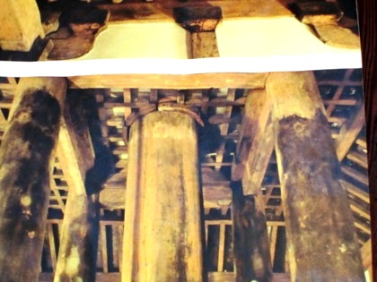 薬師寺東塔の心柱