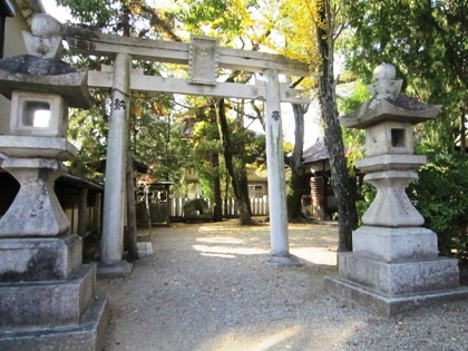 市杵島神社の鳥居
