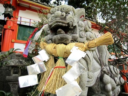 墨坂神社の狛犬