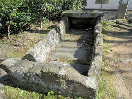 珠城山１号墳の組合式箱式石棺
