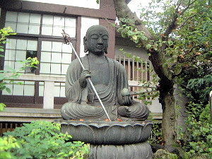 浄土寺の銅造地蔵菩薩坐像