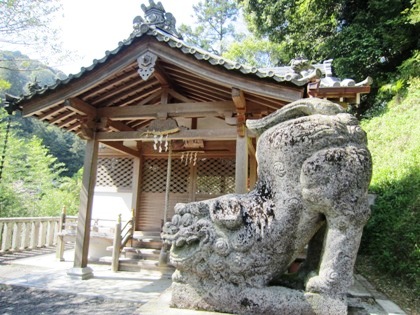 素戔嗚神社の狛犬