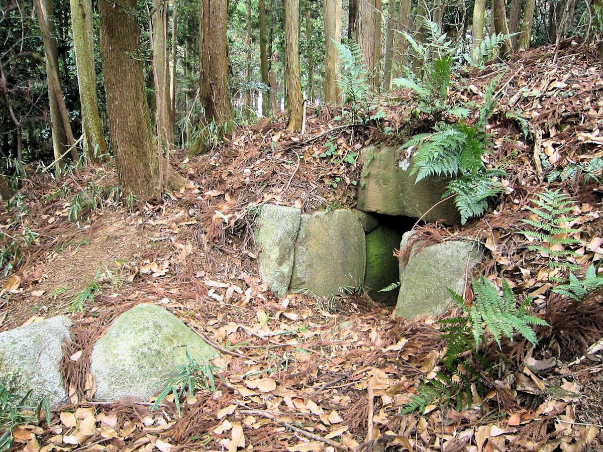 エンドウ山古墳の横穴式石室