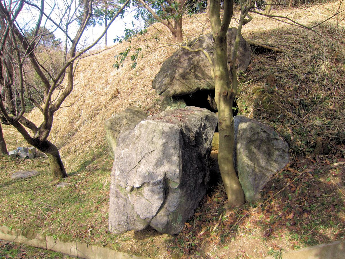 徳利塚古墳の横穴式石室