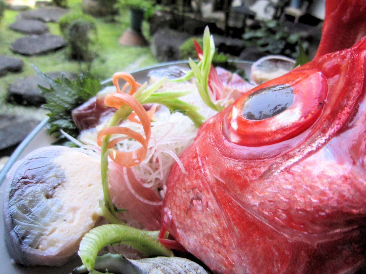 鯖の大和芋寿司