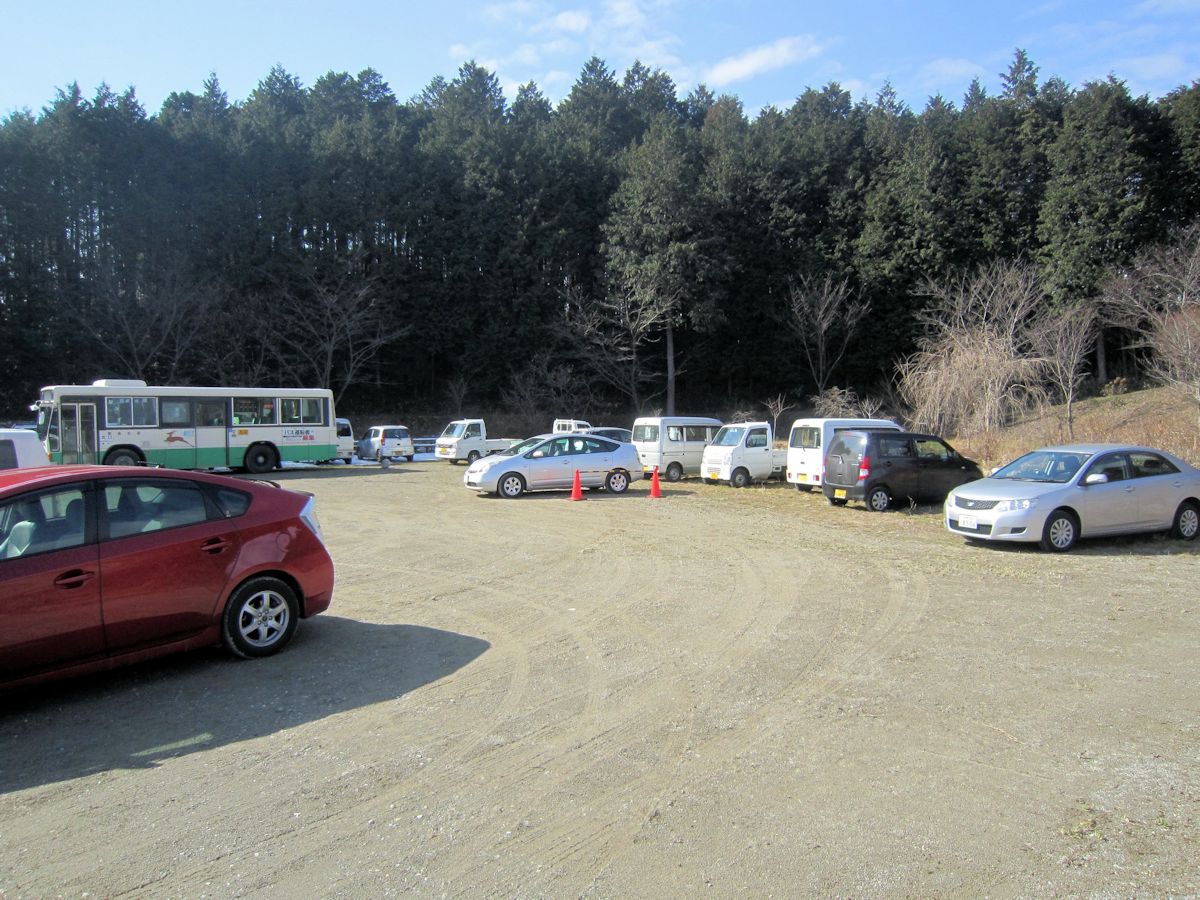 笠山荒神社の駐車場