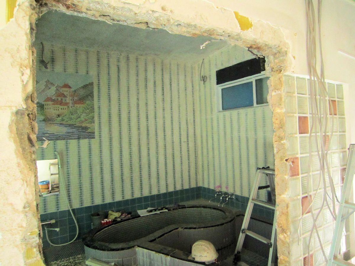 浴室解体工事