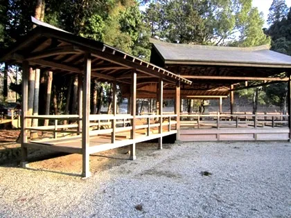 阿紀神社の能舞台