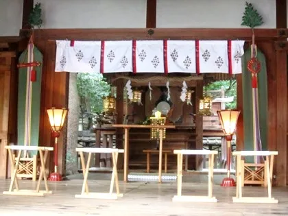 三輪坐恵比須神社拝殿