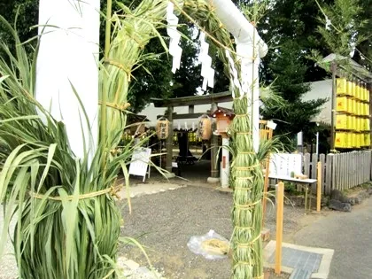 綱越神社の夏祭り