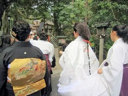 大神神社の挙式風景