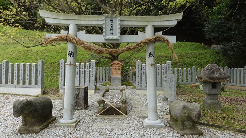 桜井市高家の明宮神社