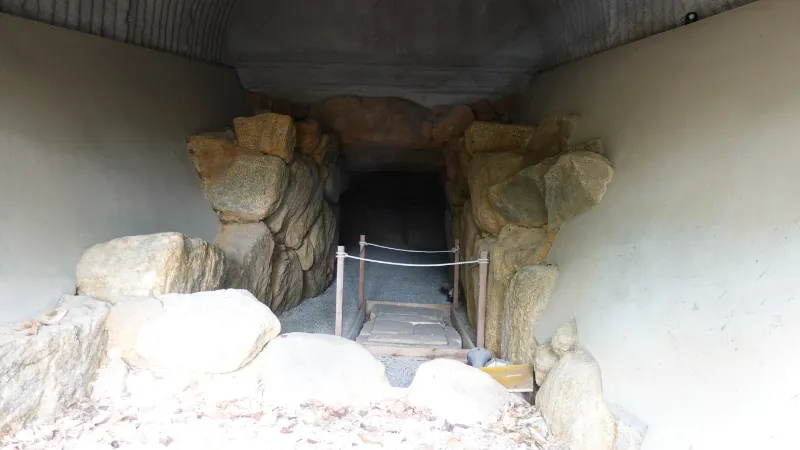 平林古墳の横穴式石室