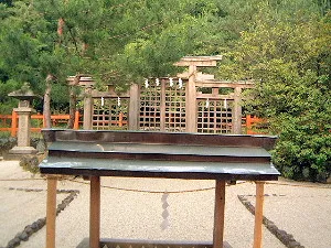 檜原神社の三ツ鳥居