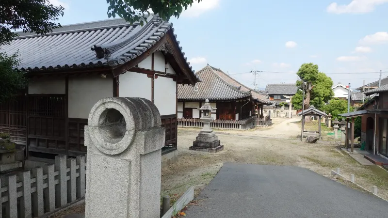 富貴寺・六県神社