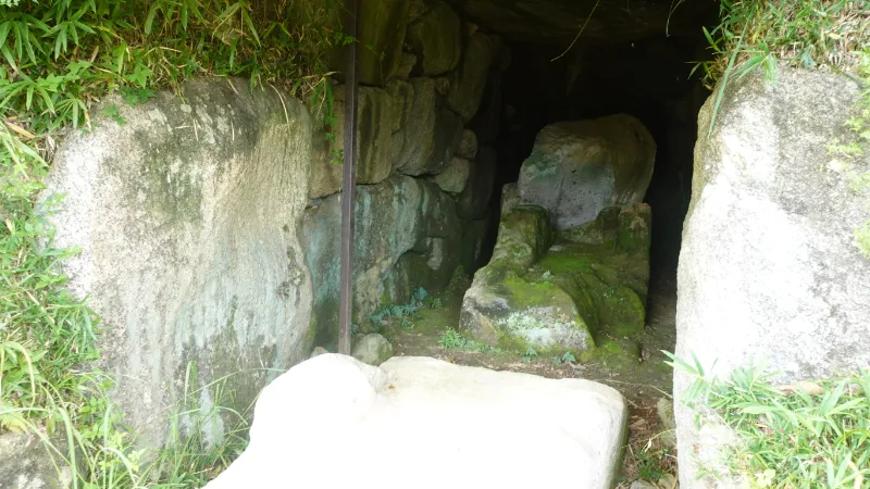 ツボリ山古墳の横穴式石室