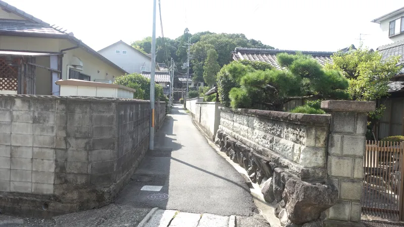 大坂山口神社のアクセスルート