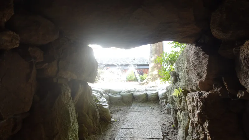 達磨寺１号墳の横穴式石室