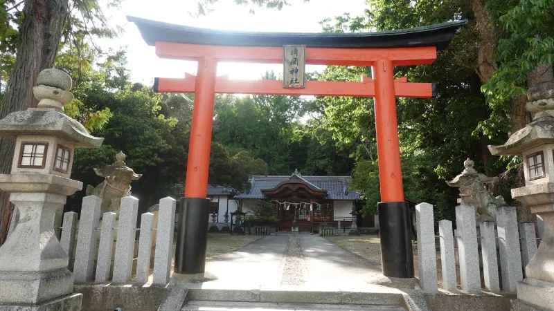 片岡神社の鳥居
