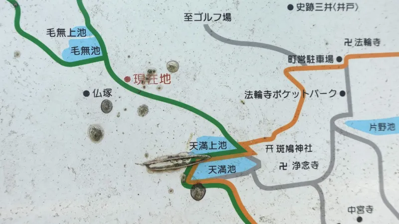 仏塚古墳周辺地図