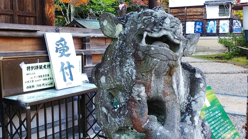 海住山寺の狛犬