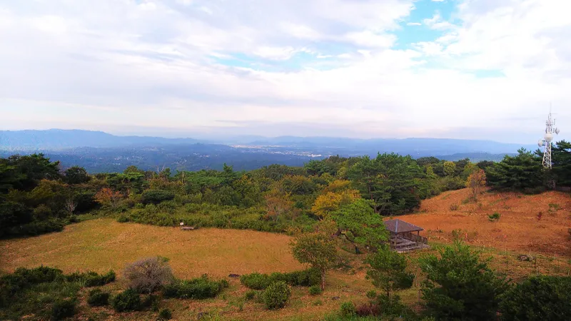 神野山展望台の風景・フォレストパーク神野山