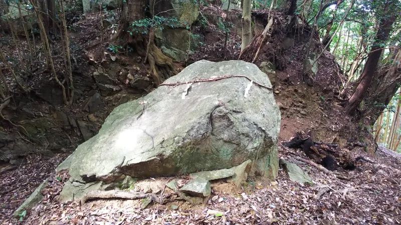 瀧蔵神社の磐座