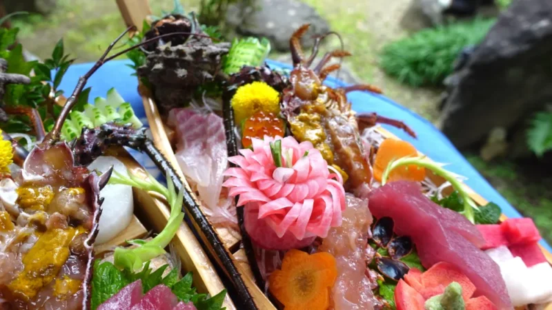 大正楼の伊勢海老料理