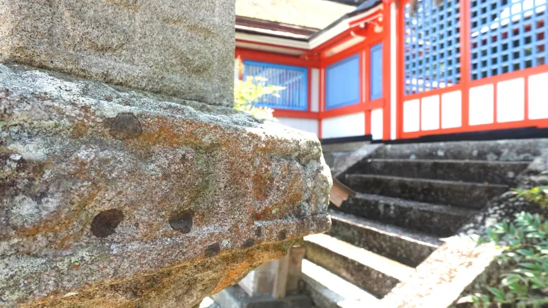 走り獅子の陽刻